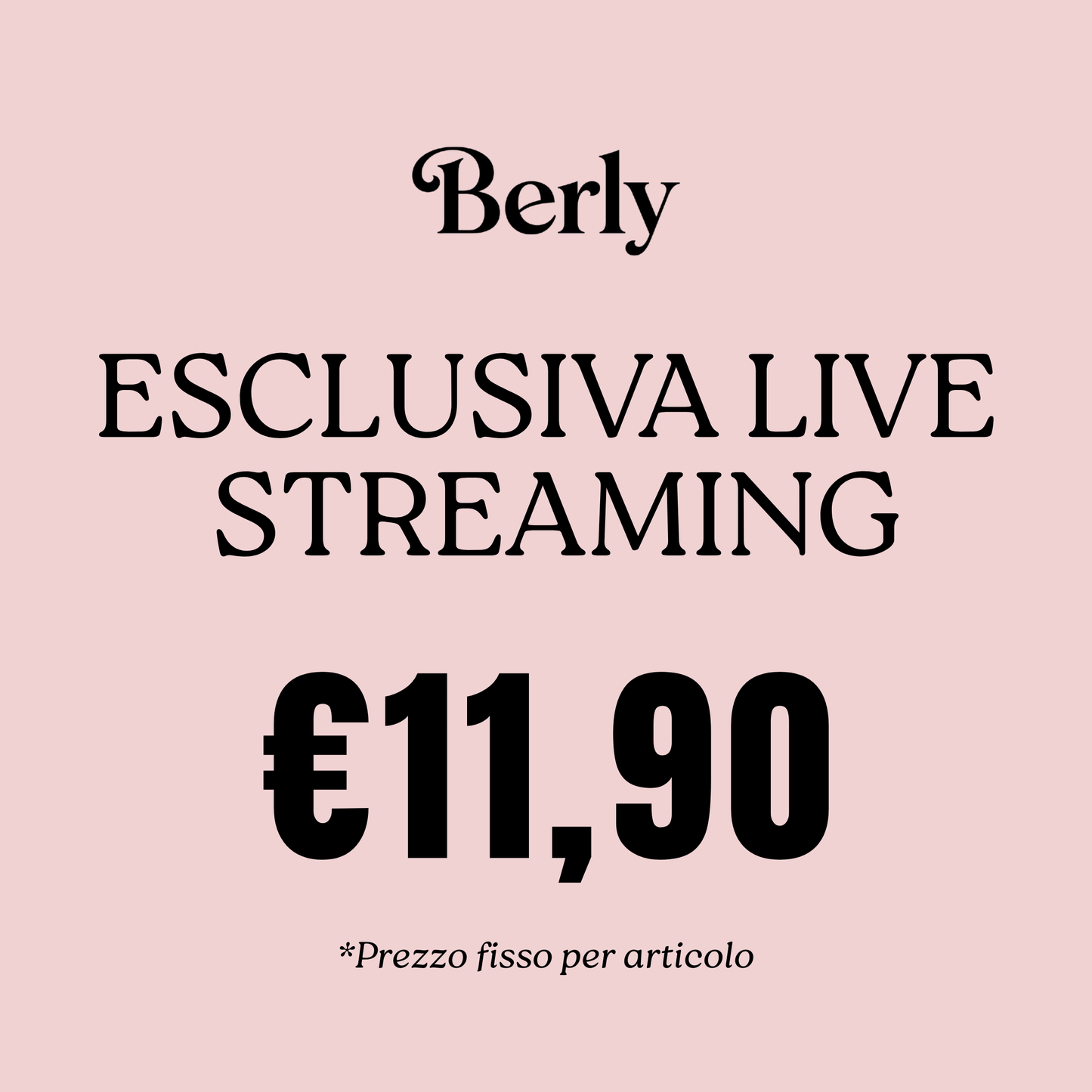 LIVE SHOPPING - BERLY MODA