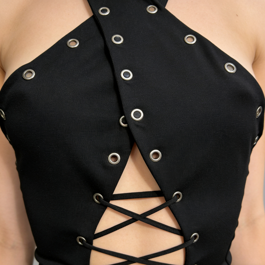 Jumpsuit Flare "Rebel Lace" – Audacia e Stile - BERLY MODA