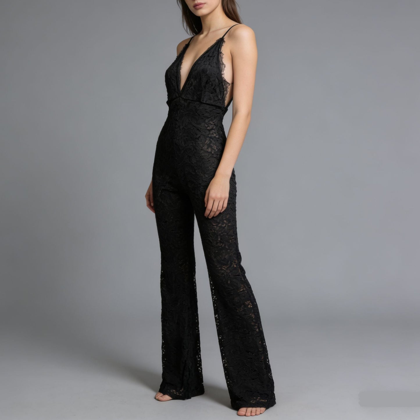 Tuta in pizzo intero - BERLY MODA