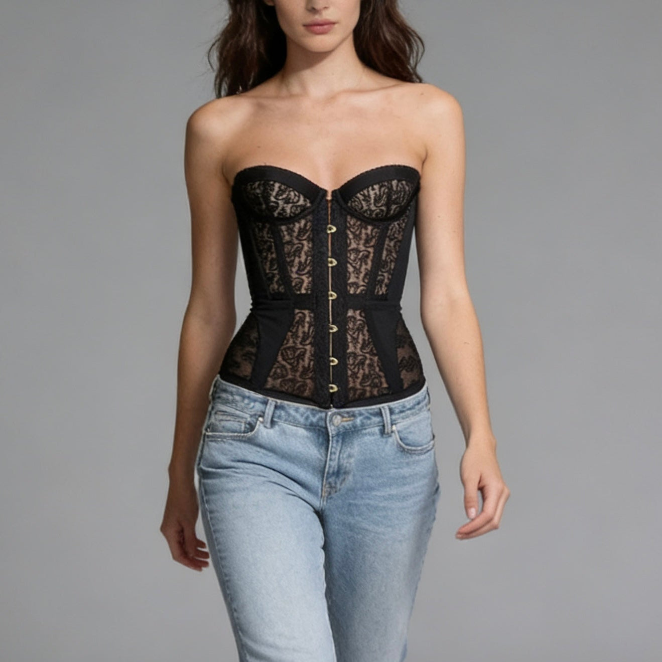 Corpetto in pizzo - BERLY MODA