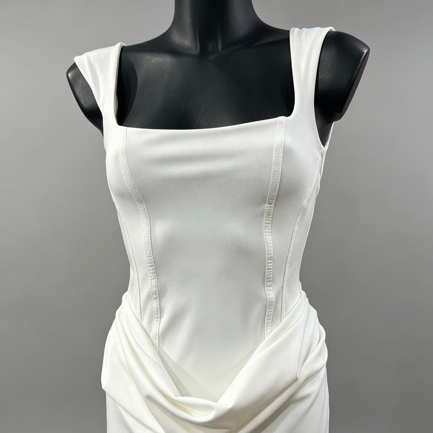 Vestito lungo bianco