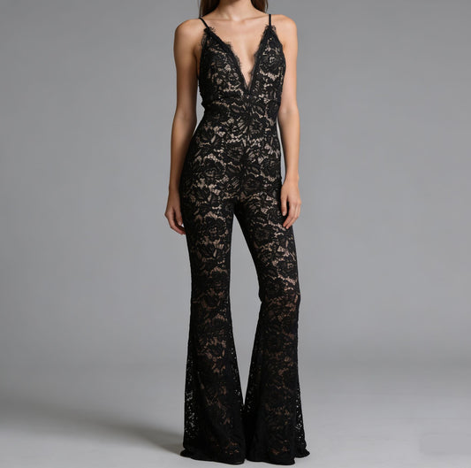 Tuta in pizzo intero - BERLY MODA