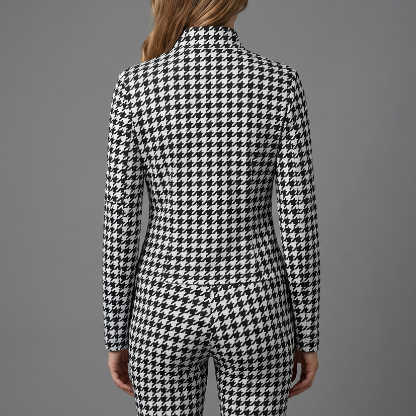 Completo Jogger Chic & Cozy – Felpa Crop Zip & Pantalone Wide Leg - BERLY MODA