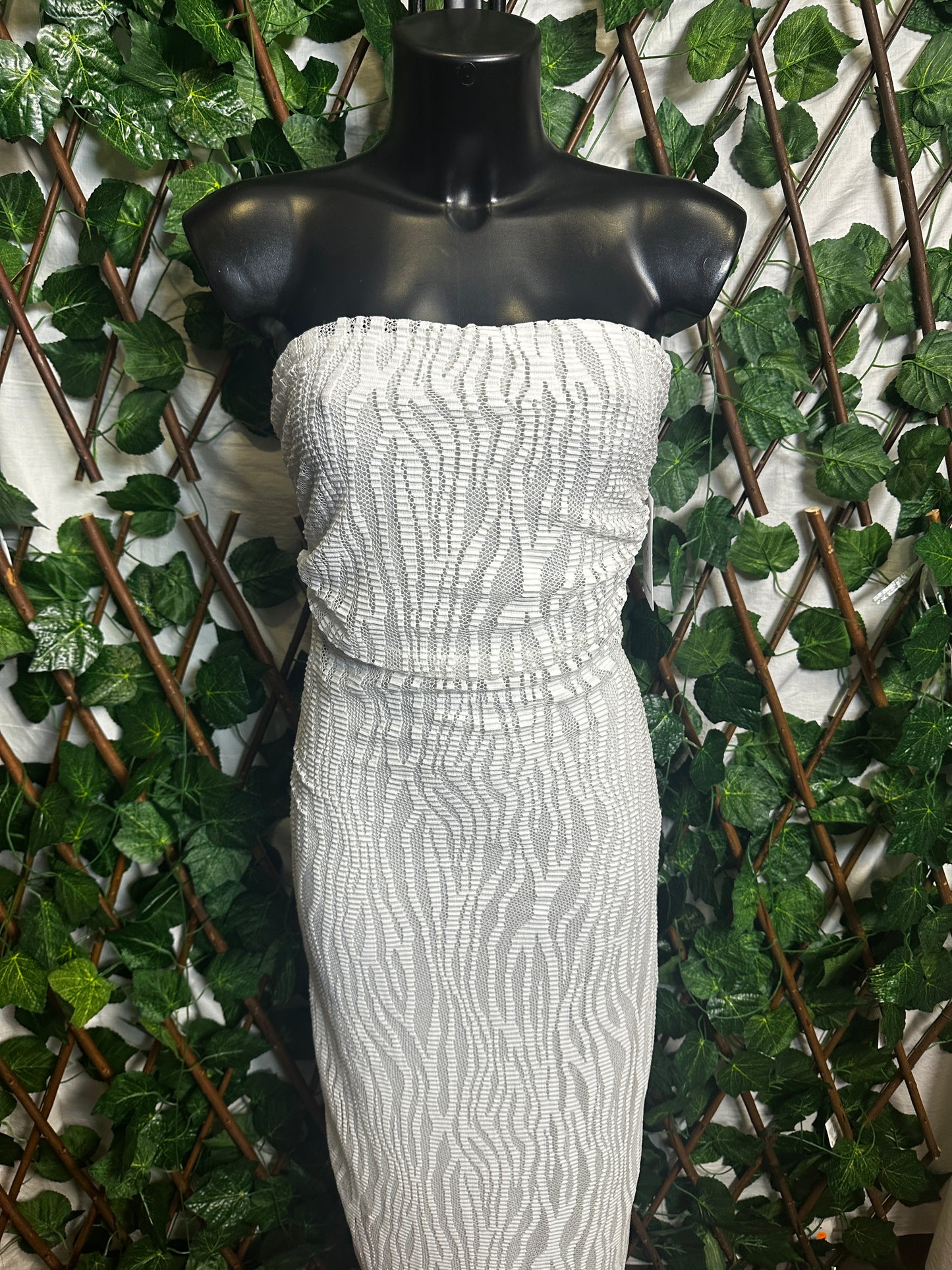 Vestito lungo a fascia aderente speciale