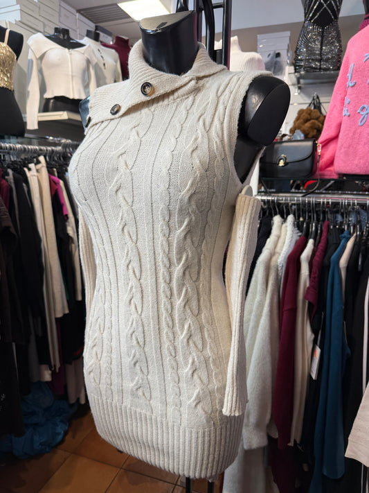 Mini-abito in maglia con maniche separate – MISTERIOSA GLACIALE ❄️🔥