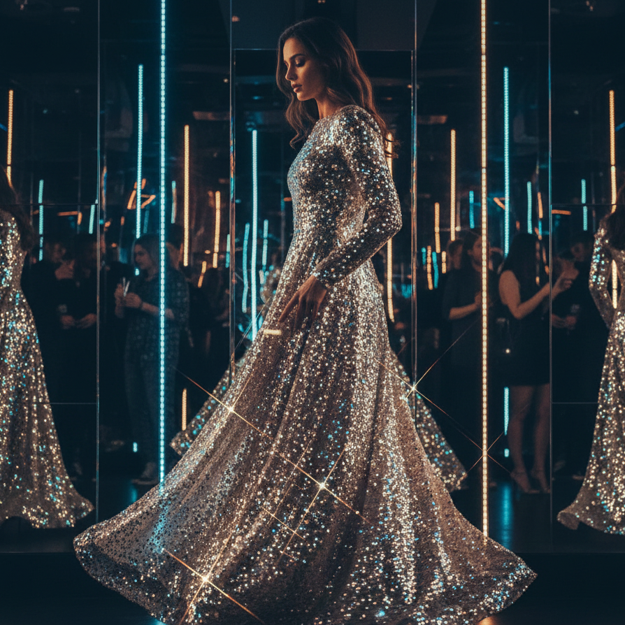 Discoteche, luci e specchi: l’unico vero test per capire se un vestito vale