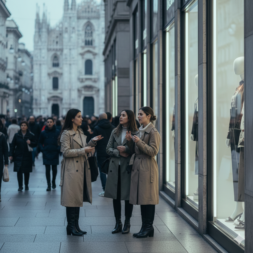 Perché le ragazze di Milano vanno a fare shopping in centro… e comprano sempre male