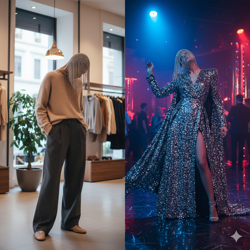 Il marketing della serata: perché gli outfit “da tutti i giorni” non valgono nulla dopo le 23