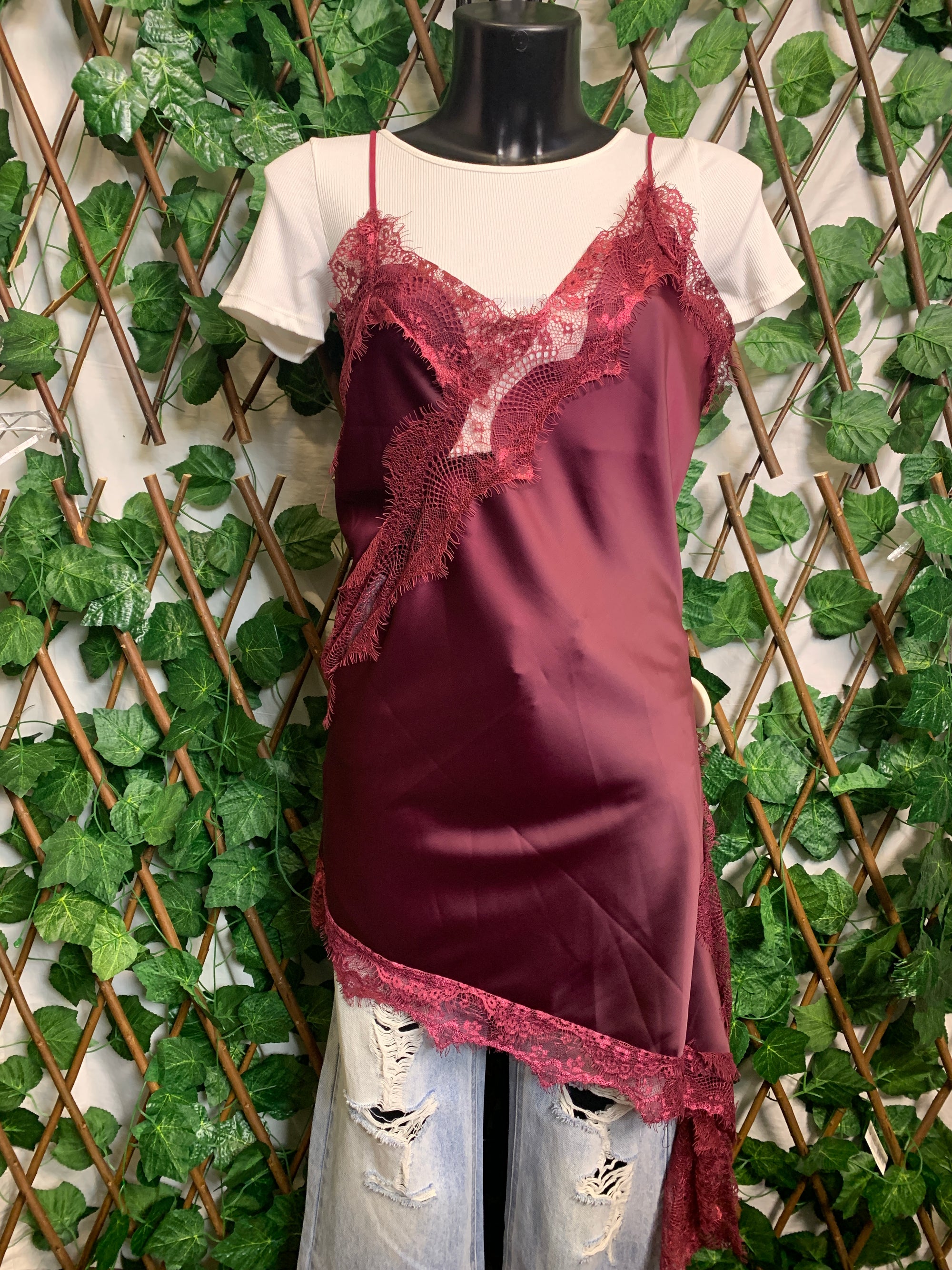 Vestito con pizzo