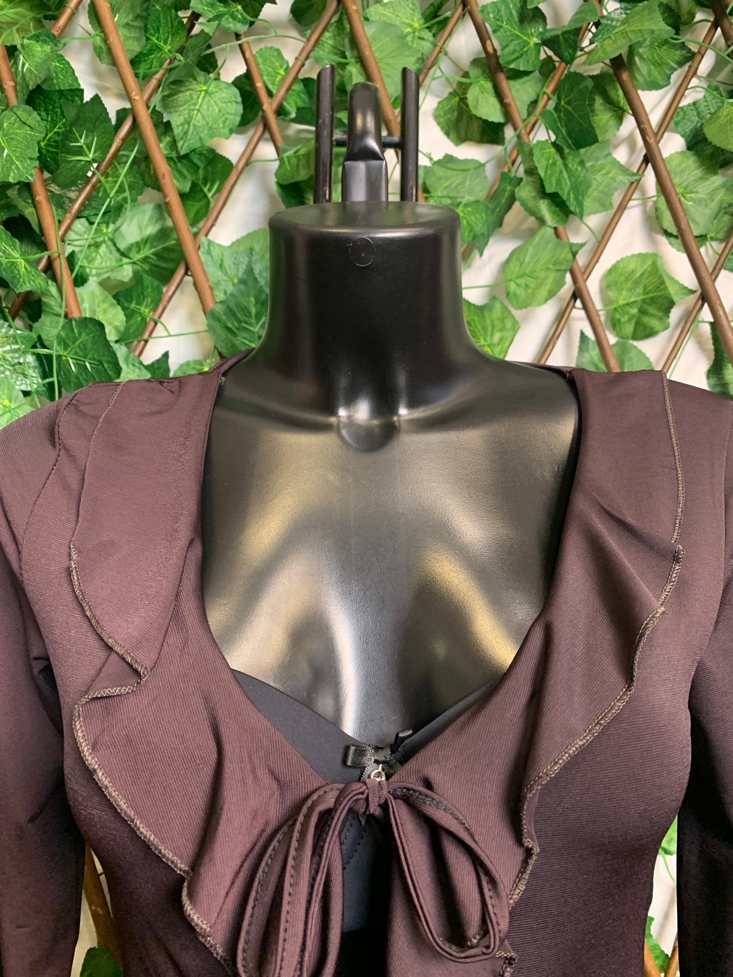 Top with ruffles and laces