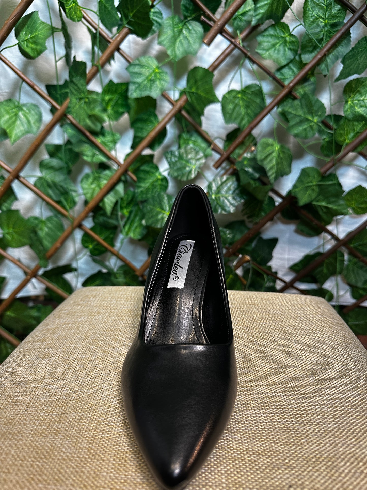 Low matte heels (3 inch heel)