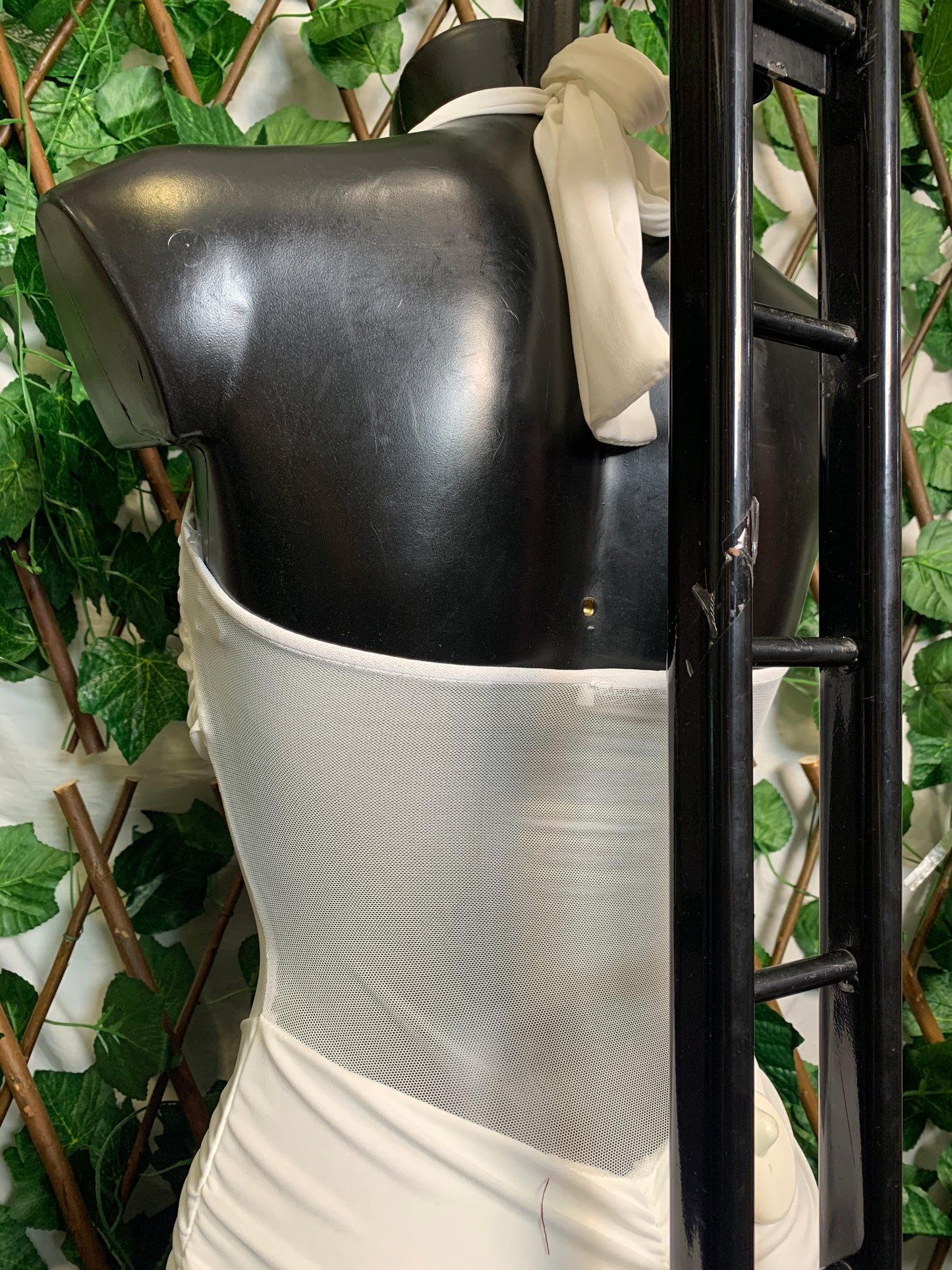 Elegant Sheer Dress - Made in Italy