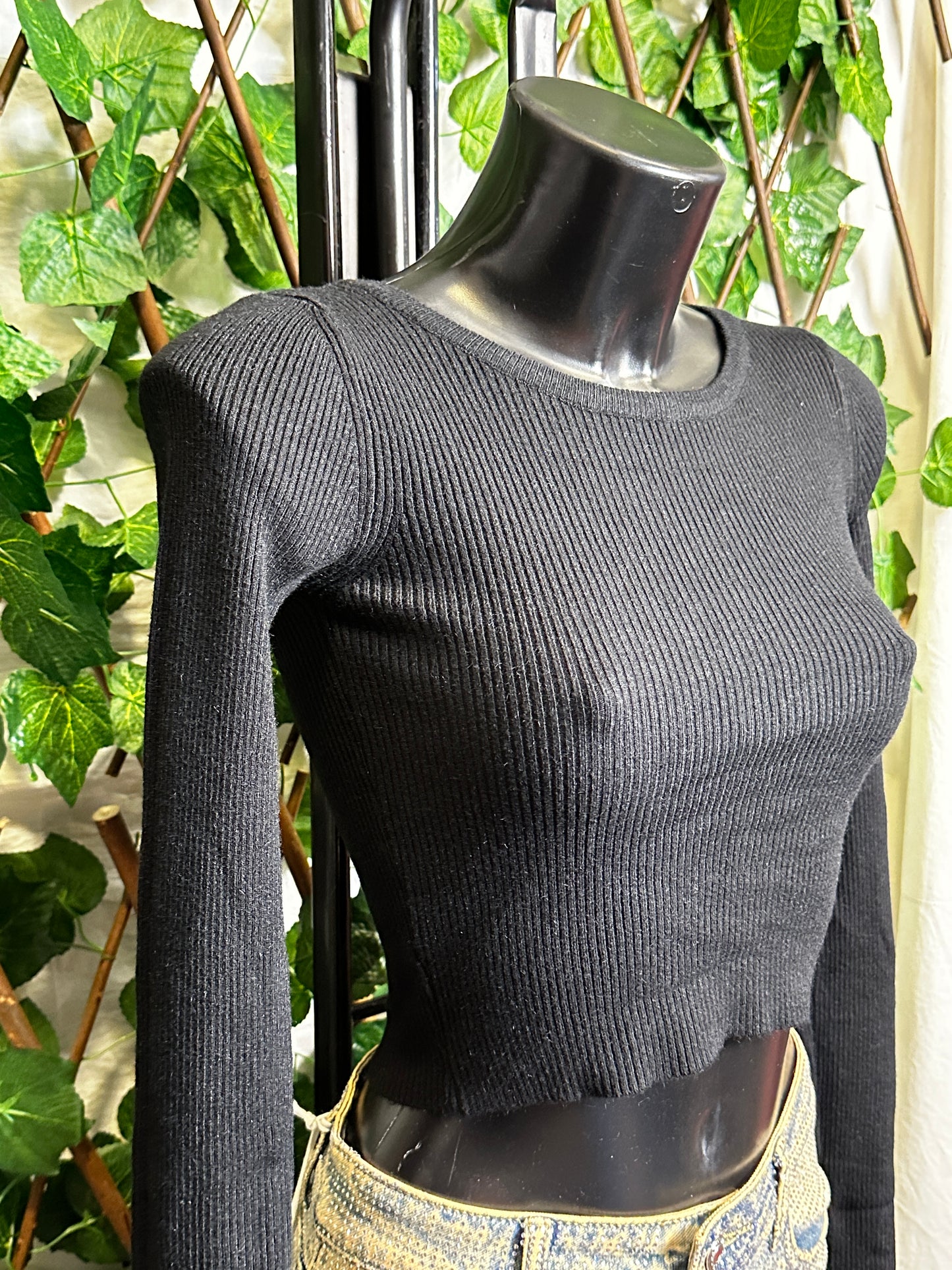 Maglia corta con la manica lunga