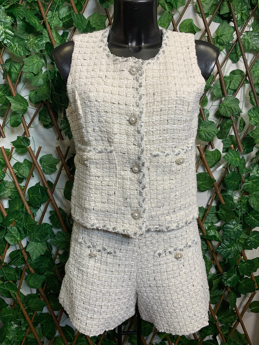 Completo in tweed