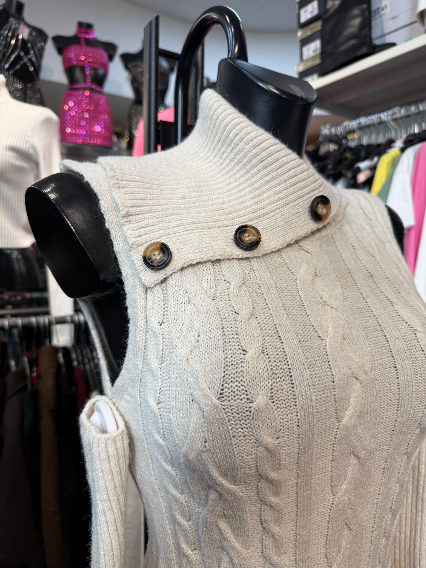 Knitted mini dress with split sleeves – MYSTERIOUS GLACIAL ❄️🔥