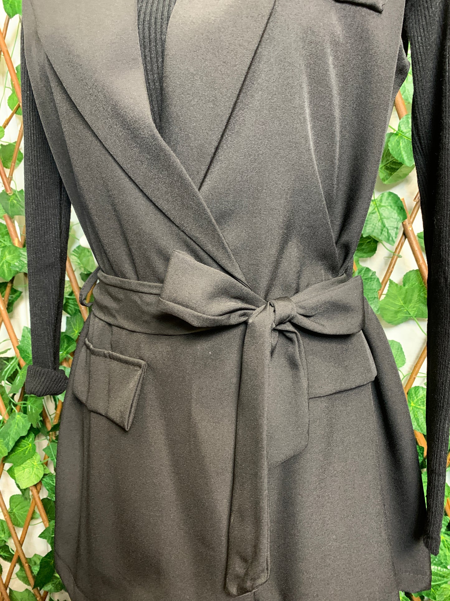 Completo gillet lunga con pantaloni