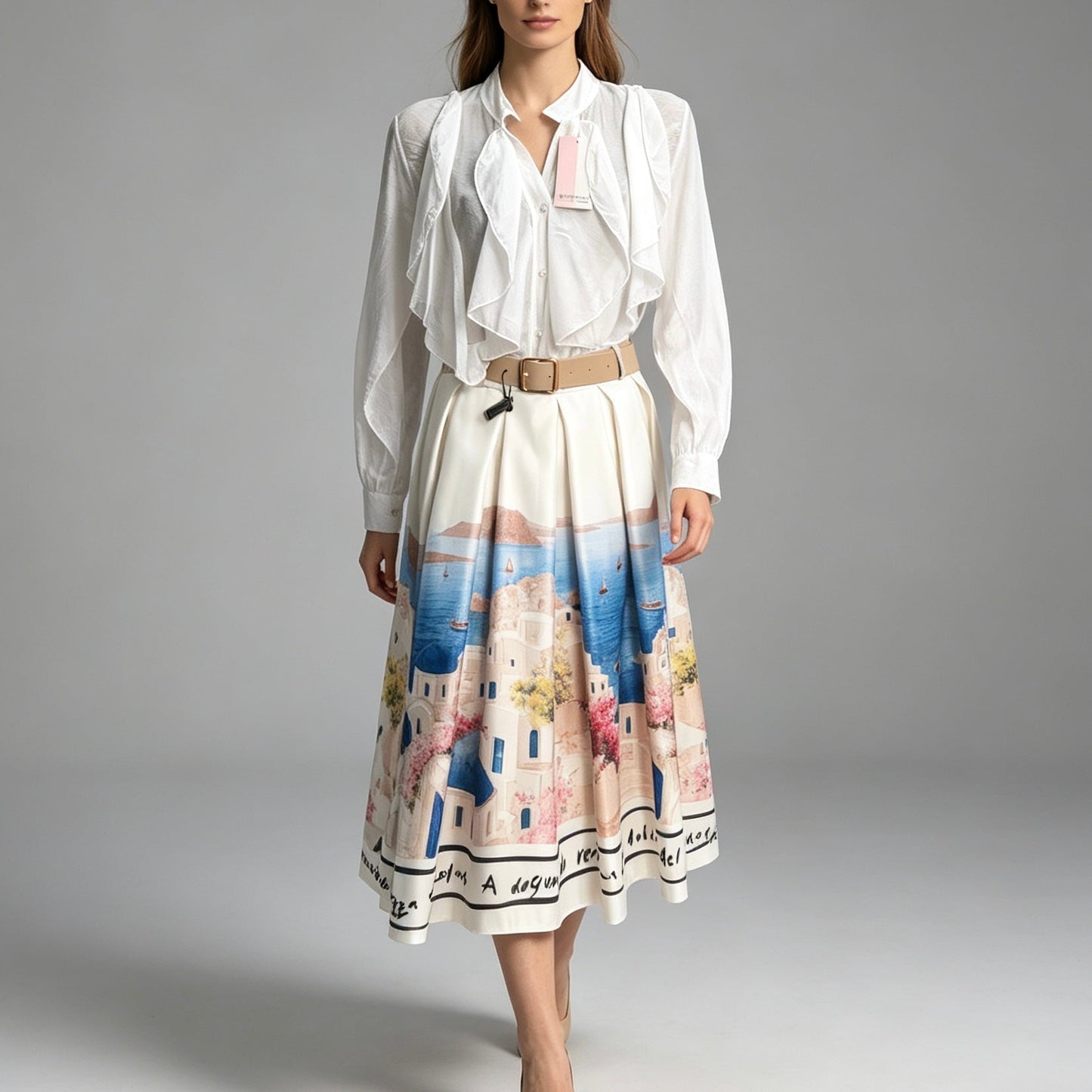 Gonna lunga con fantasia - BERLY MODA 