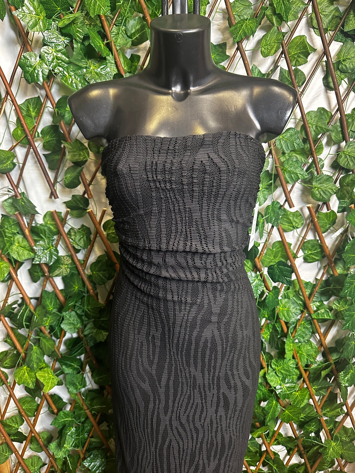 Vestito lungo a fascia aderente speciale