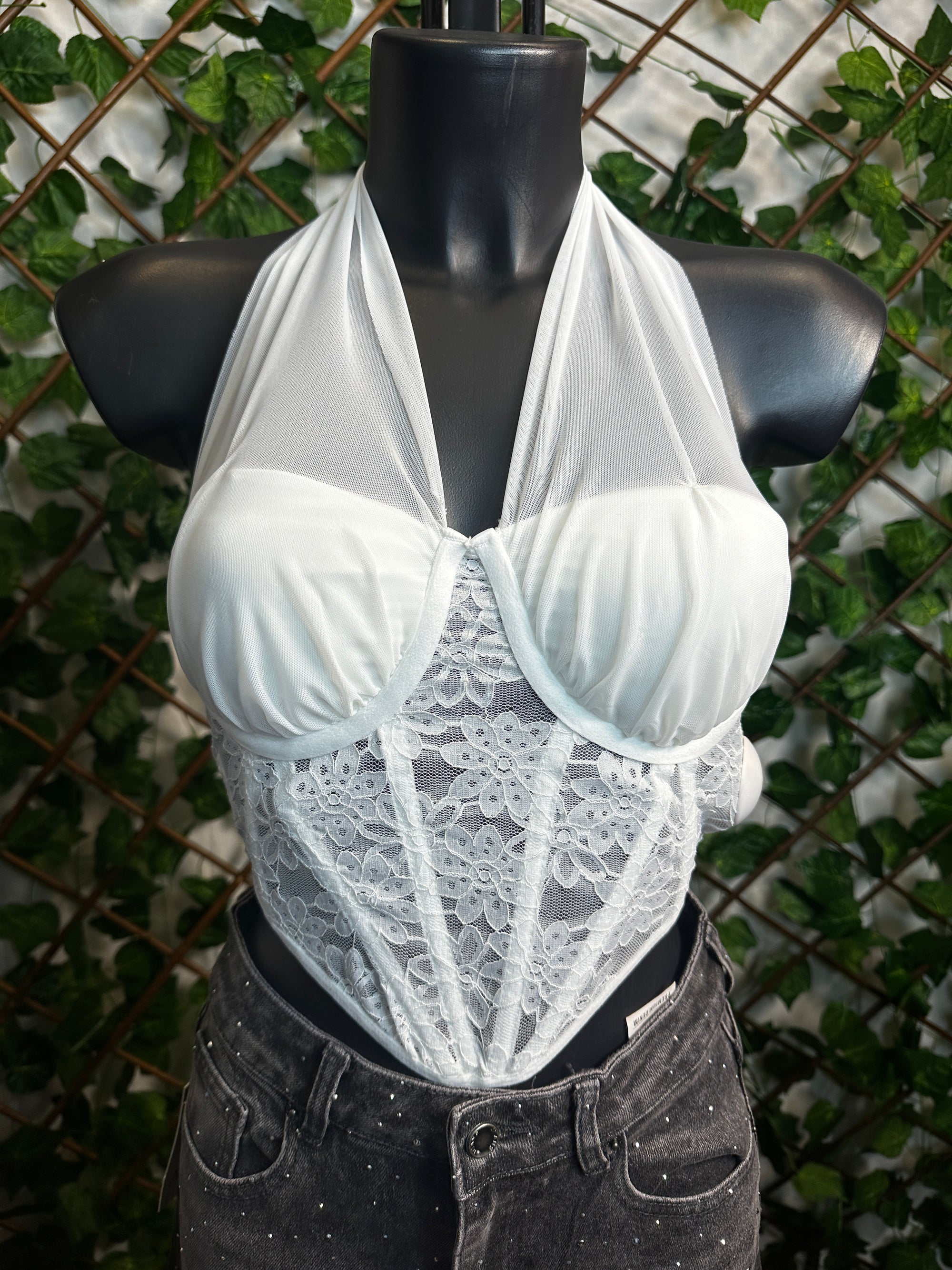 Corsetto in pizzo