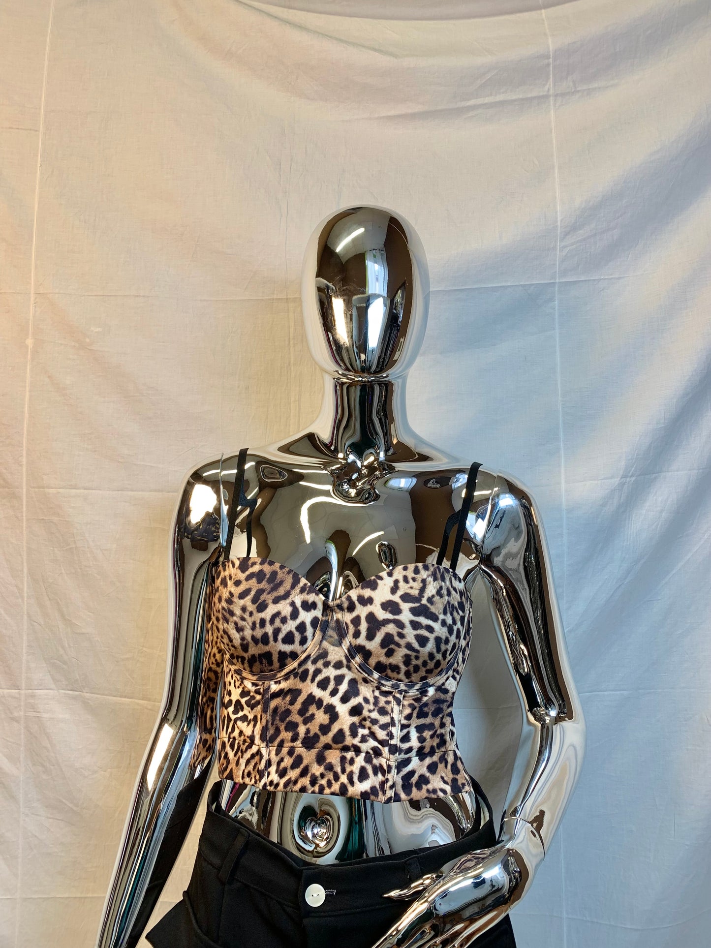 PRIMAVERA 2024 | Top a corsetto leopardato