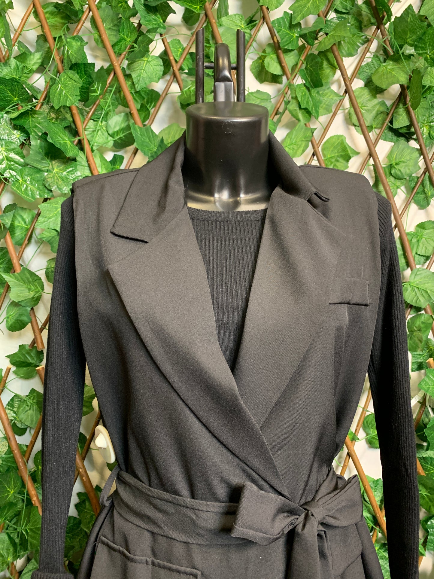 Completo gillet lunga con pantaloni