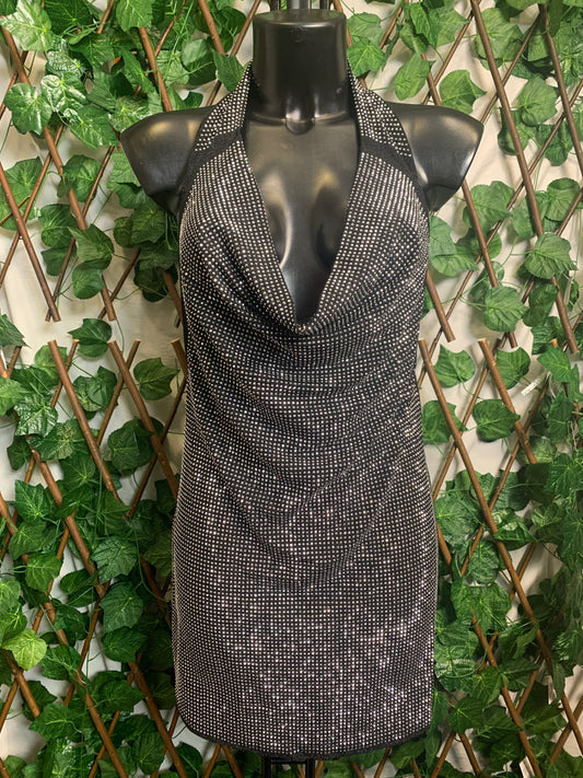 Vestito corto brillantino