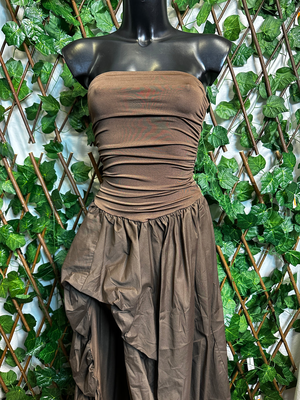 Vestito lungo con la gonna speciale | taglia unica