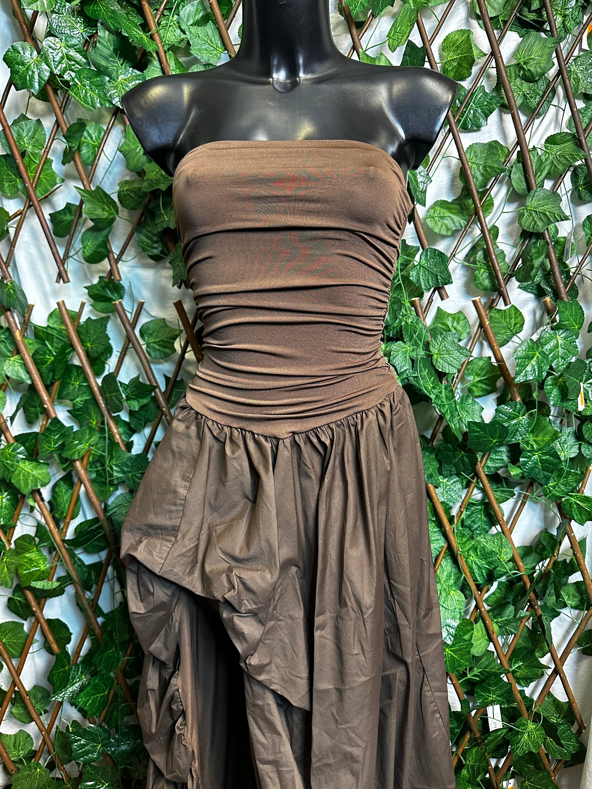 Vestito lungo con la gonna speciale | taglia unica - BERLY MODA 