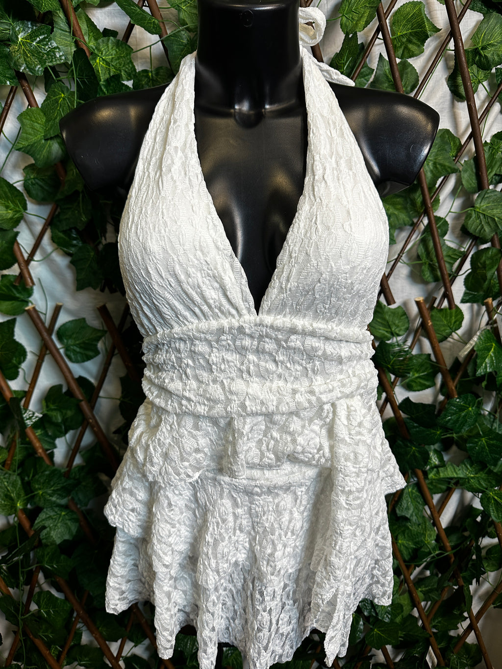 Modello crepe: Top e gonna estiva super popolare! | taglia unica