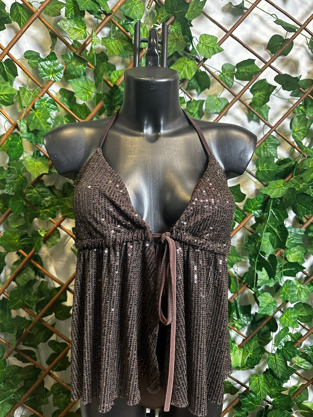 Top in paillettes | taglia unica