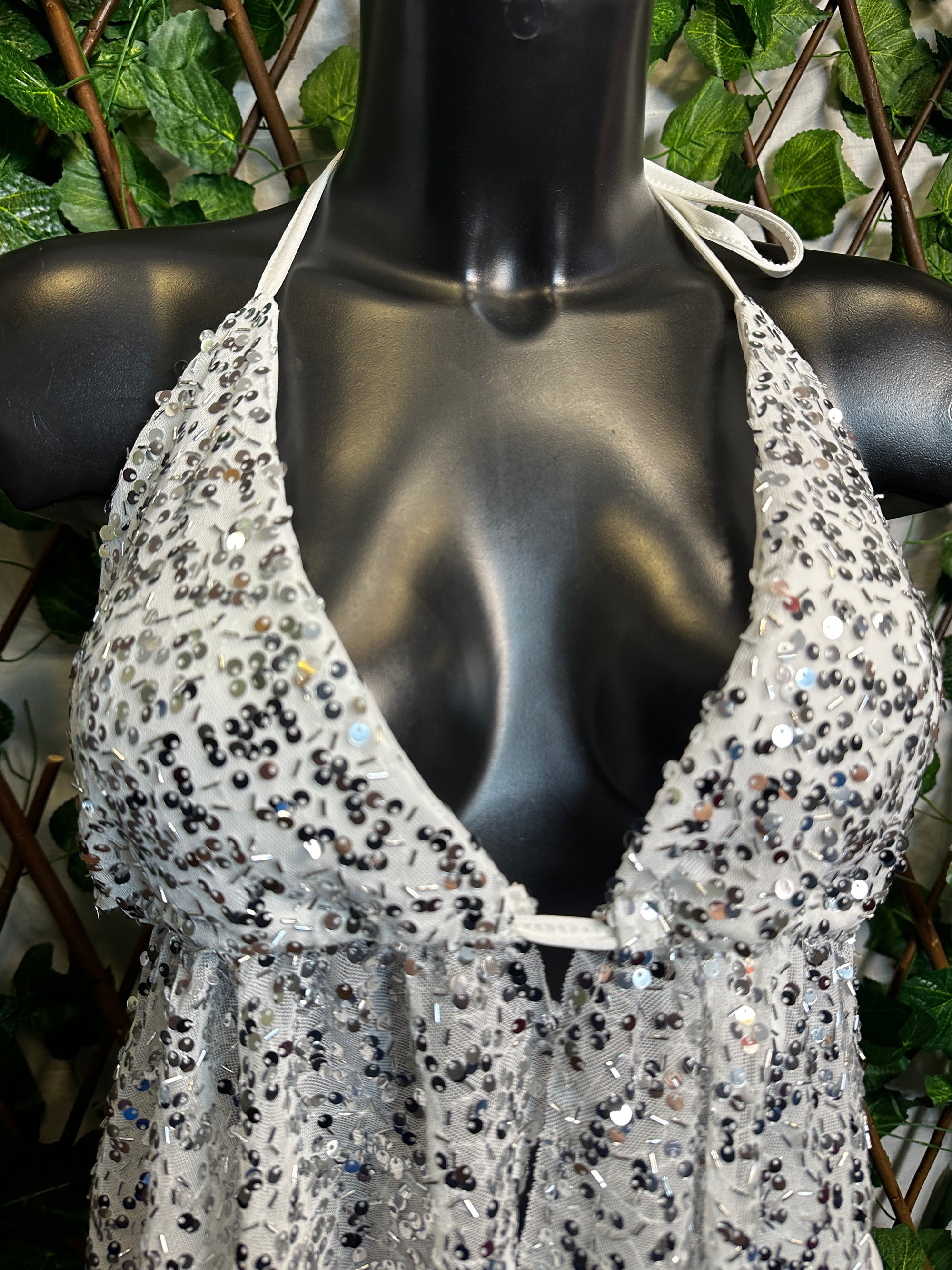 Completo Ibiza in paillettes | taglia unica