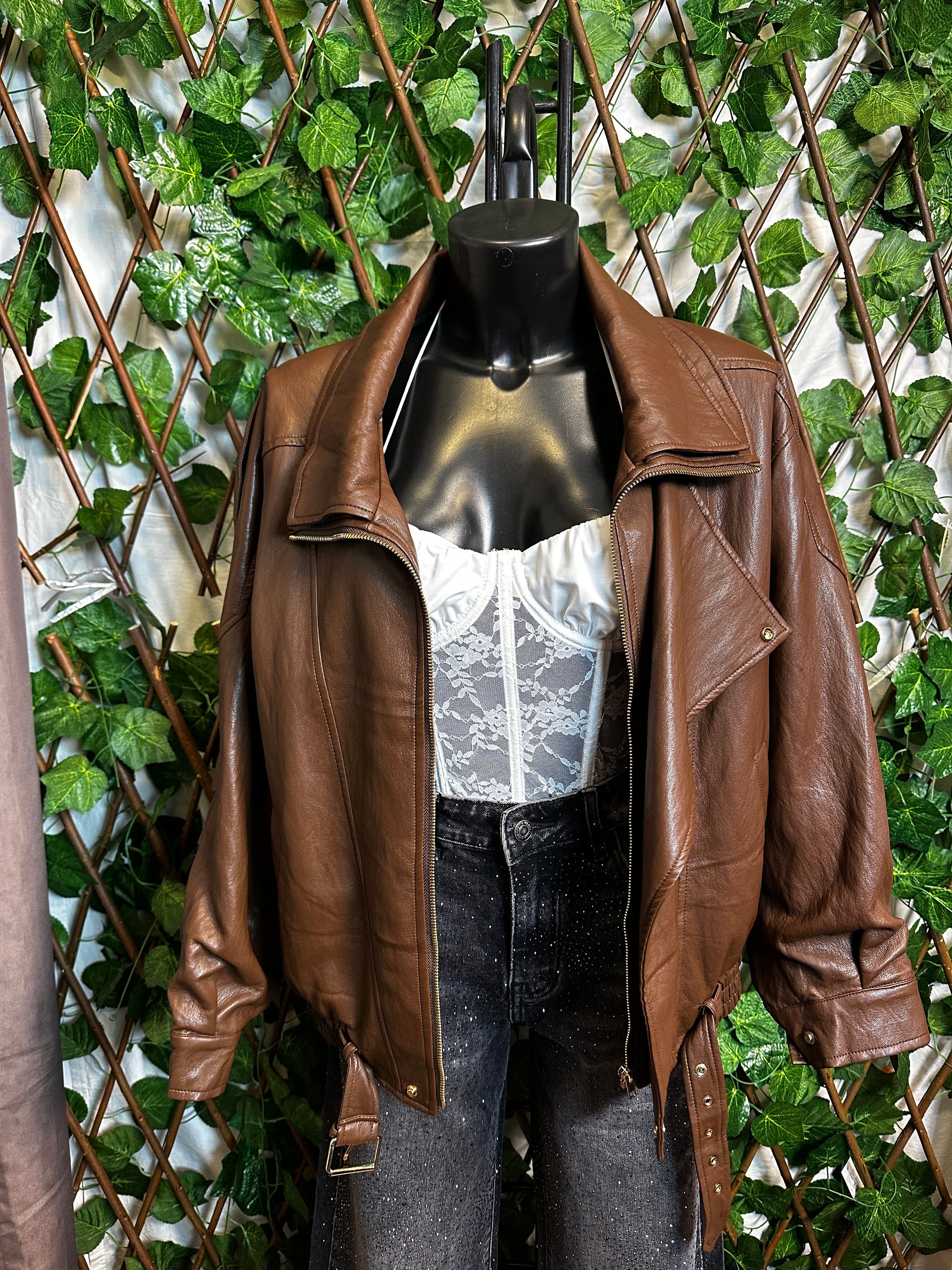 Giacca corta oversize | taglia unica