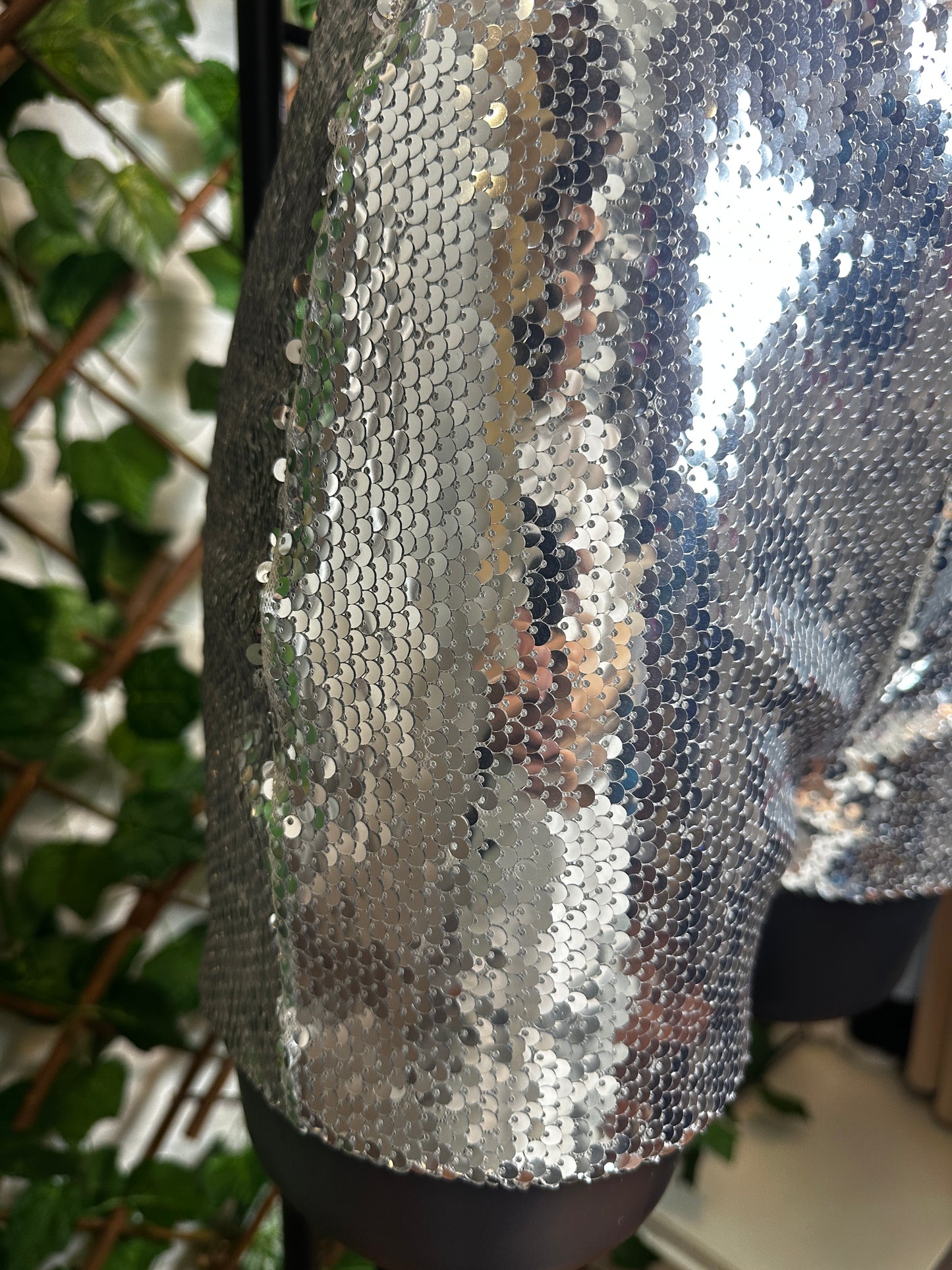 Pantaloncino in paillettes