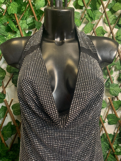 Vestito corto brillantino