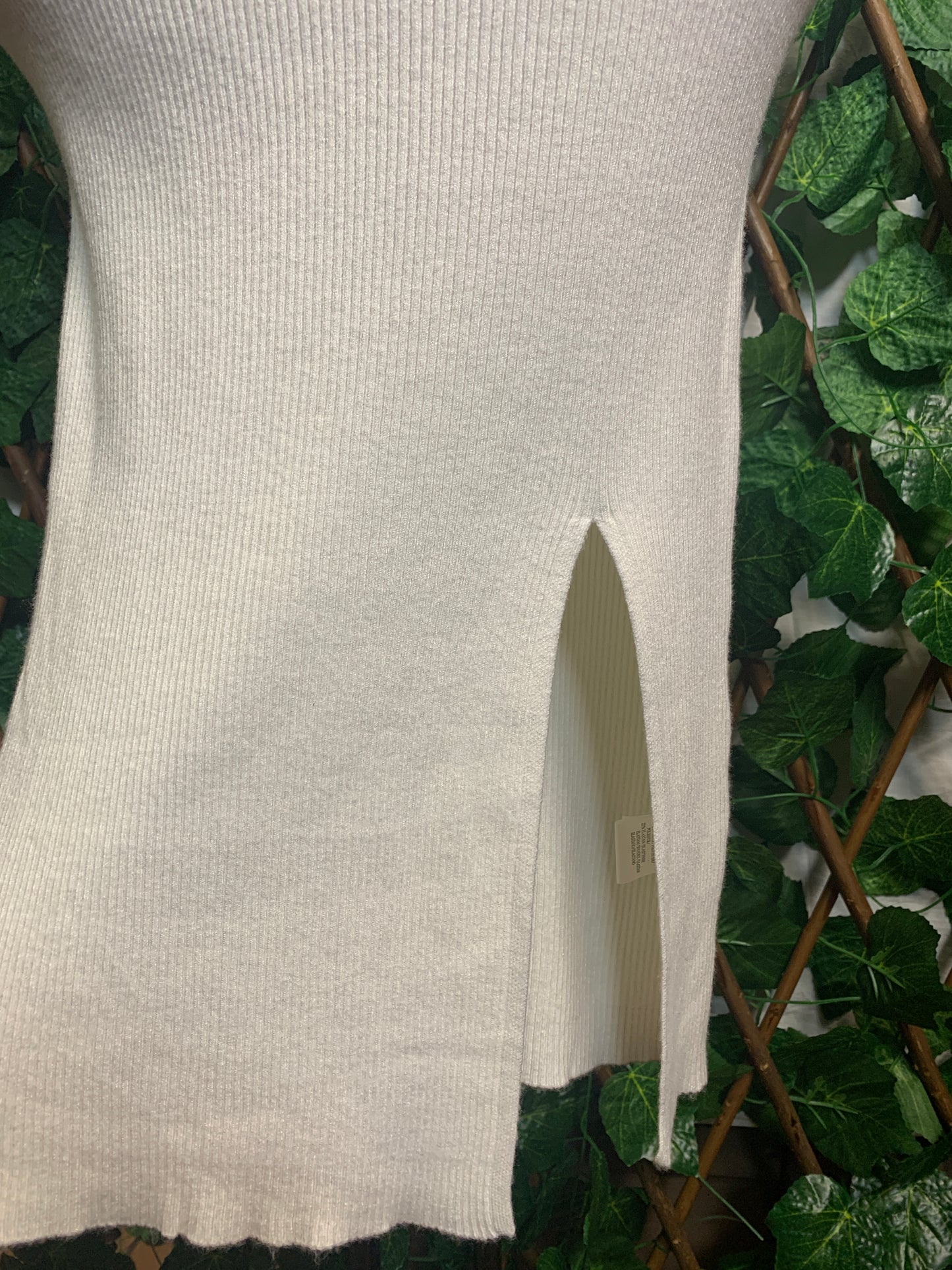 Completo in maglia a gonna lunga