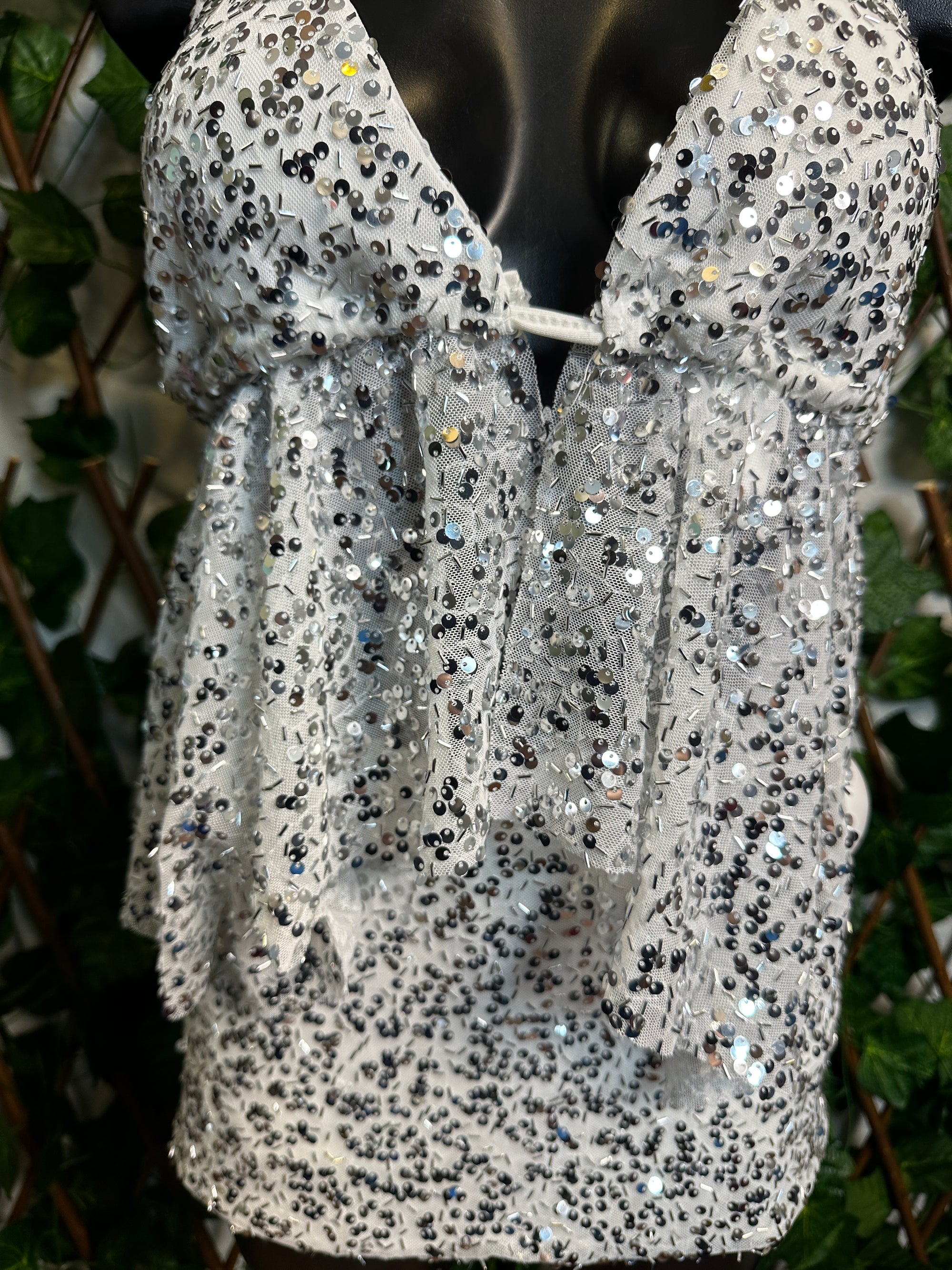 Completo Ibiza in paillettes | taglia unica