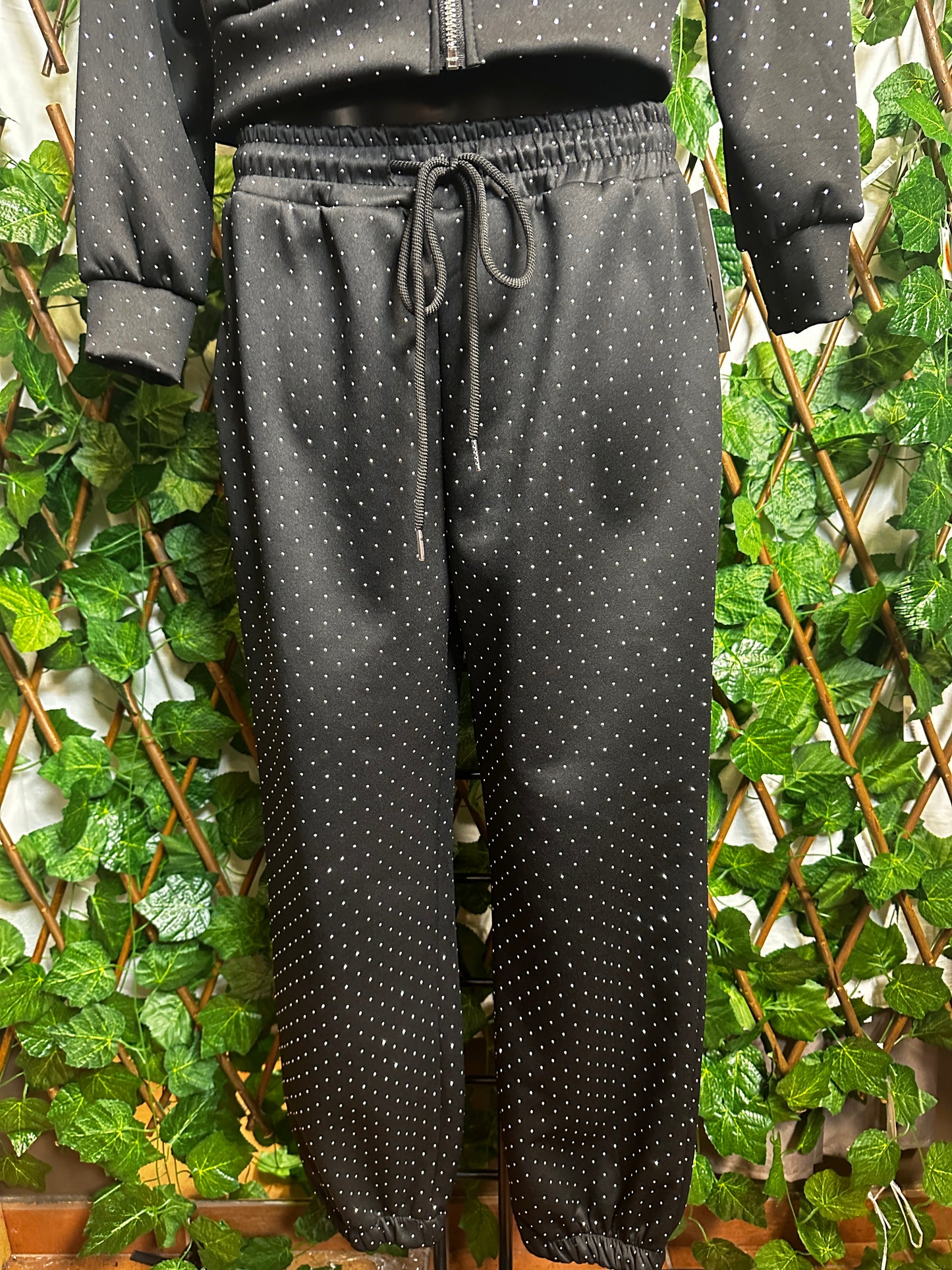 Completo sportivo brillantinato