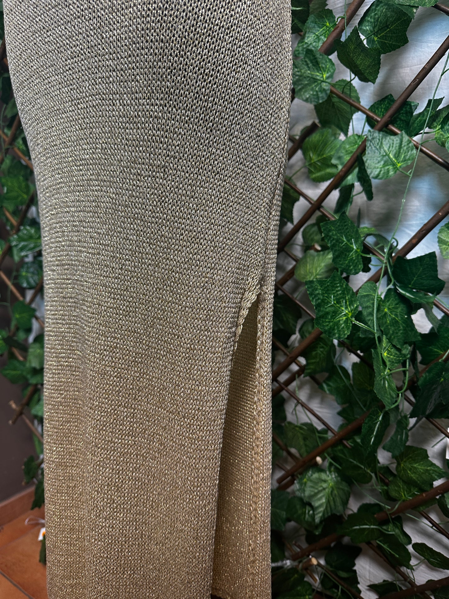 Vestito lungo estivo con la schiena scoperta