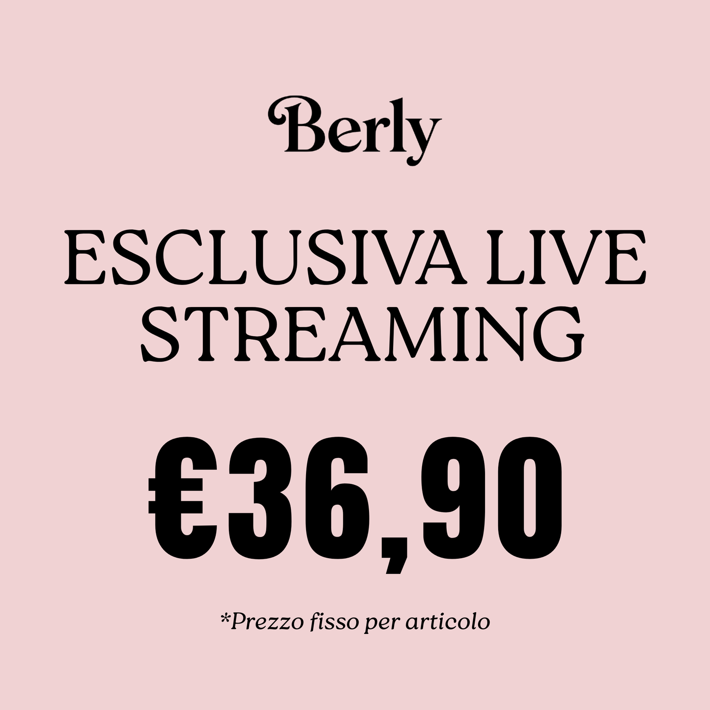 LIVE SHOPPING - BERLY MODA 