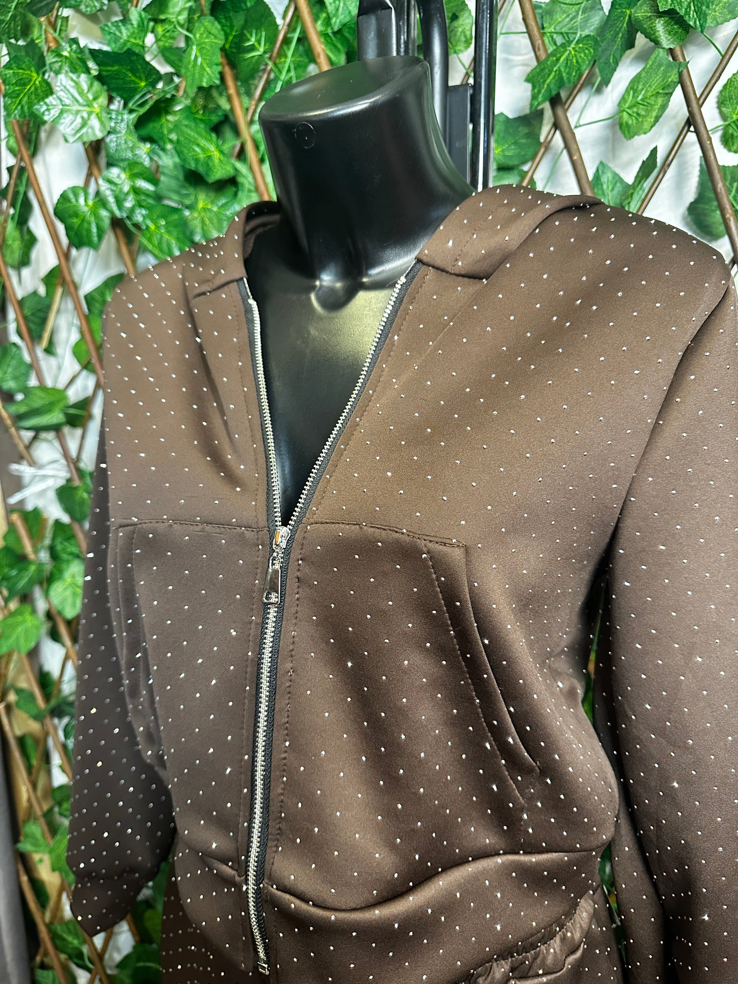 Completo sportivo brillantinato