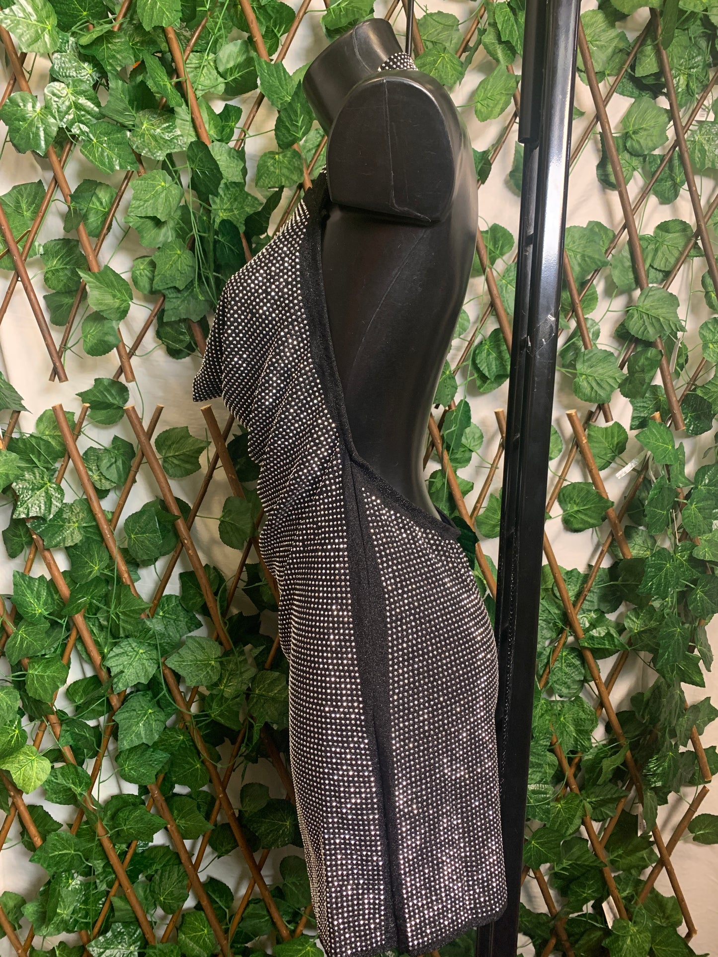 Vestito corto brillantino