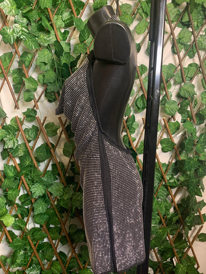 Vestito corto brillantino