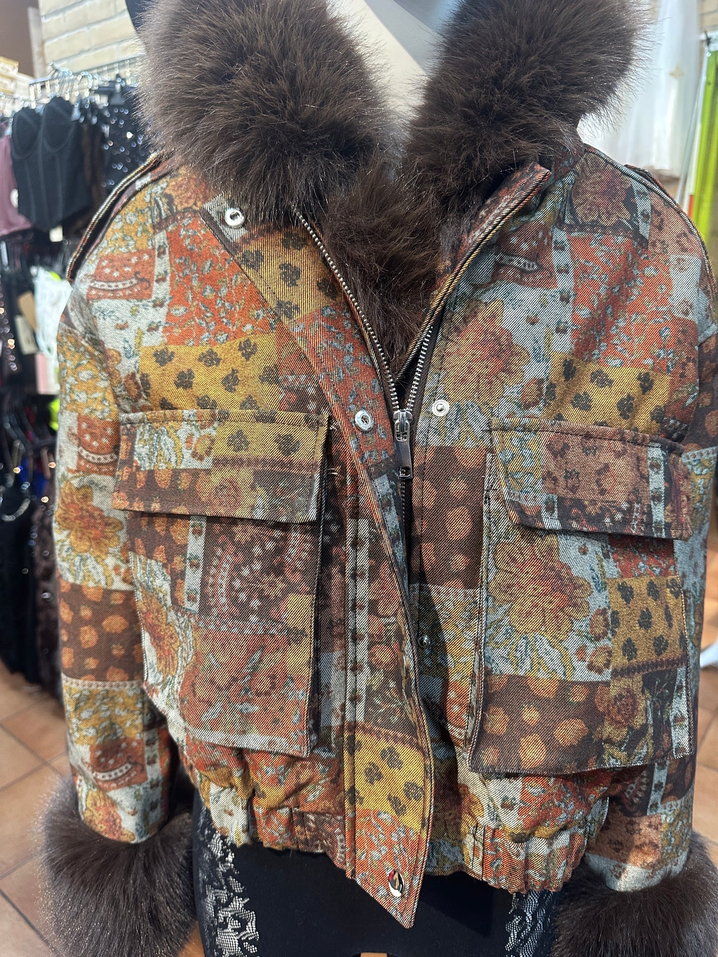 Giubbotto Patchwork – Onda Selvaggia