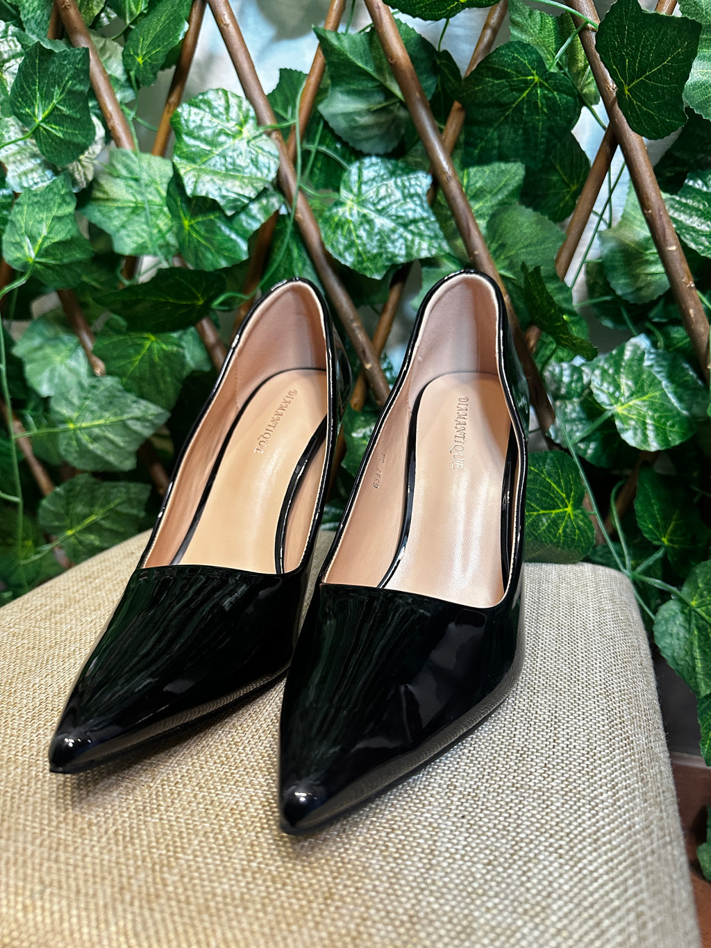 Shiny high heels (10cm heel)