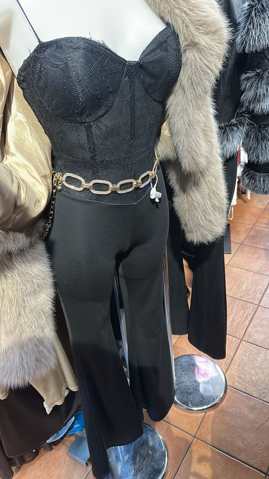 Tuta intera in pizzo - BERLY MODA 