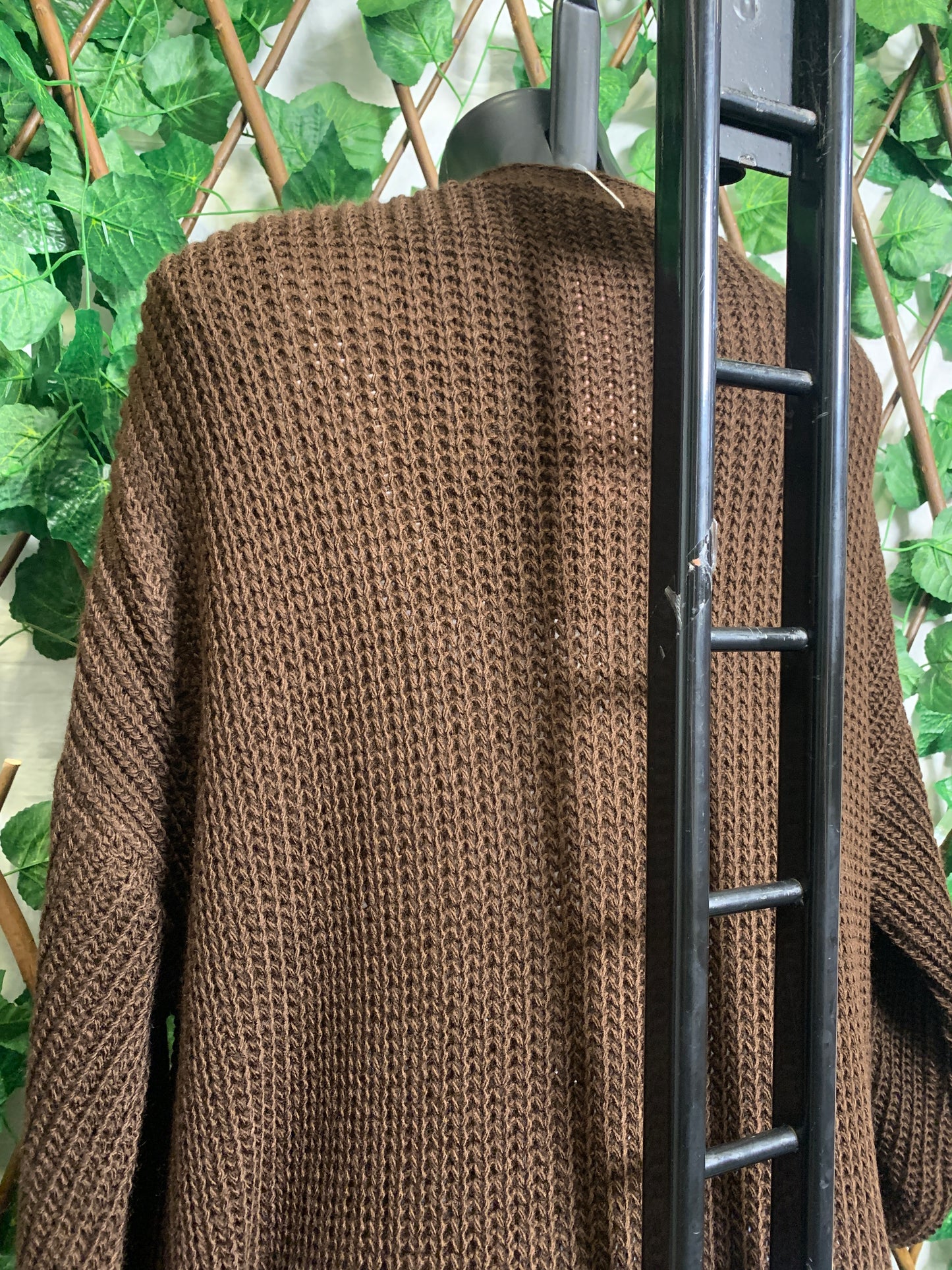 Cardigan lunga oversize