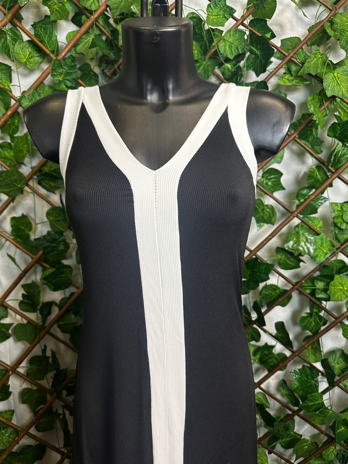 Vestito lungo elasticizzato