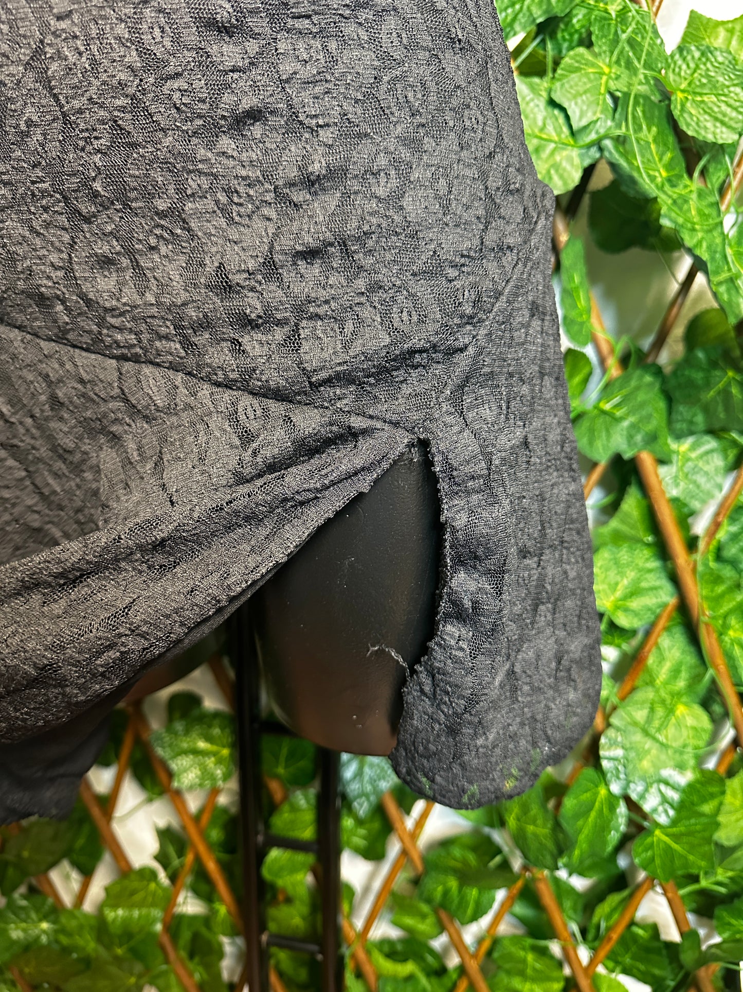 Crepe Dress: Short Dress with Cups | One Size