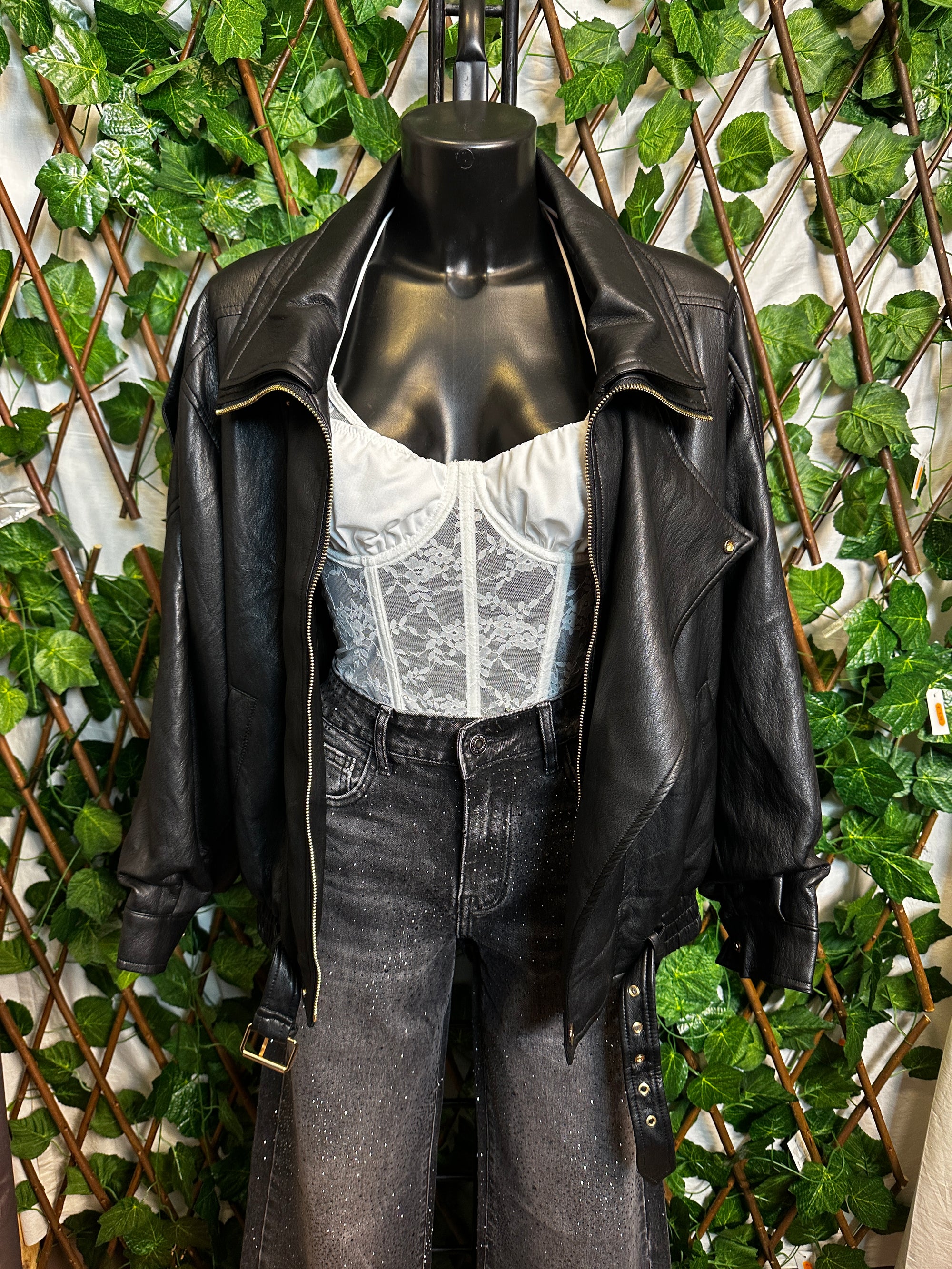 Giacca corta oversize | taglia unica