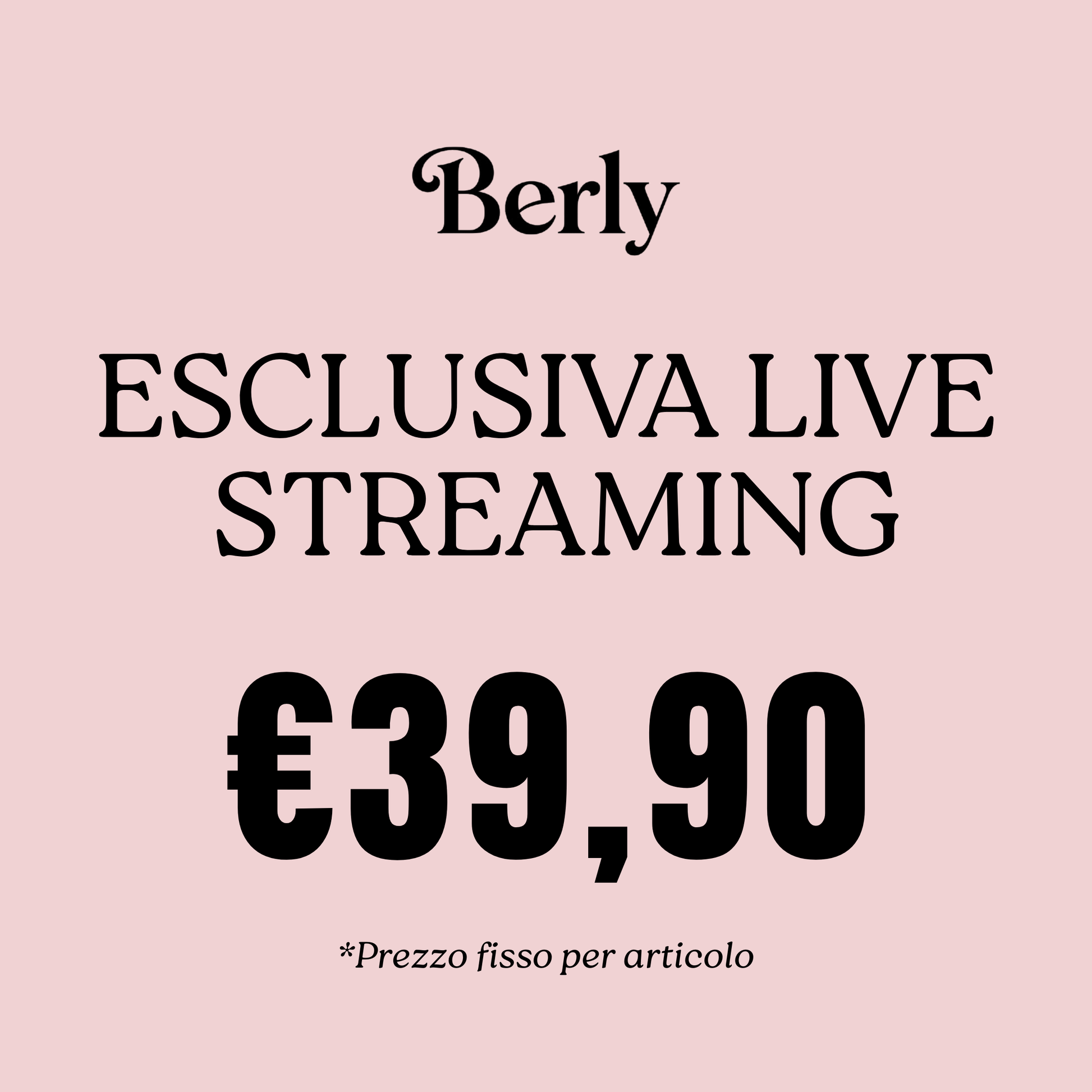 LIVE SHOPPING - BERLY MODA 